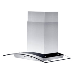 ZLINE Kitchen and Bath, ZLINE Wall Mount Range Hood In Stainless Steel & Glass (KZ), KZ-30,