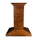 ZLINE Kitchen and Bath, ZLINE Wooden Island Mount Range Hood in Walnut - Includes Remote Motor (KBiRR-RS-400), KBiRR-RS-30-400,