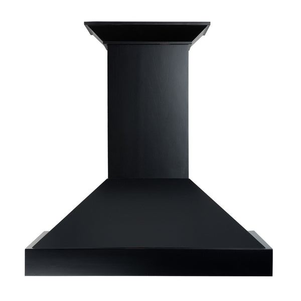 ZLINE Kitchen and Bath, ZLINE Wooden Wall Mount Range Hood in Black - Includes Remote Motor (KBCC), KBCC-RD-30,