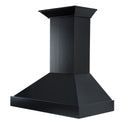 ZLINE Kitchen and Bath, ZLINE Wooden Wall Mount Range Hood in Black - Includes Remote Motor (KBCC), KBCC-RD-30,