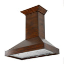 ZLINE Kitchen and Bath, ZLINE Wooden Wall Mount Range Hood in Walnut - Includes Motor (KBRR), KBRR-30,