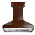 ZLINE Kitchen and Bath, ZLINE Wooden Wall Mount Range Hood in Walnut - Includes Motor (KBRR), KBRR-30,